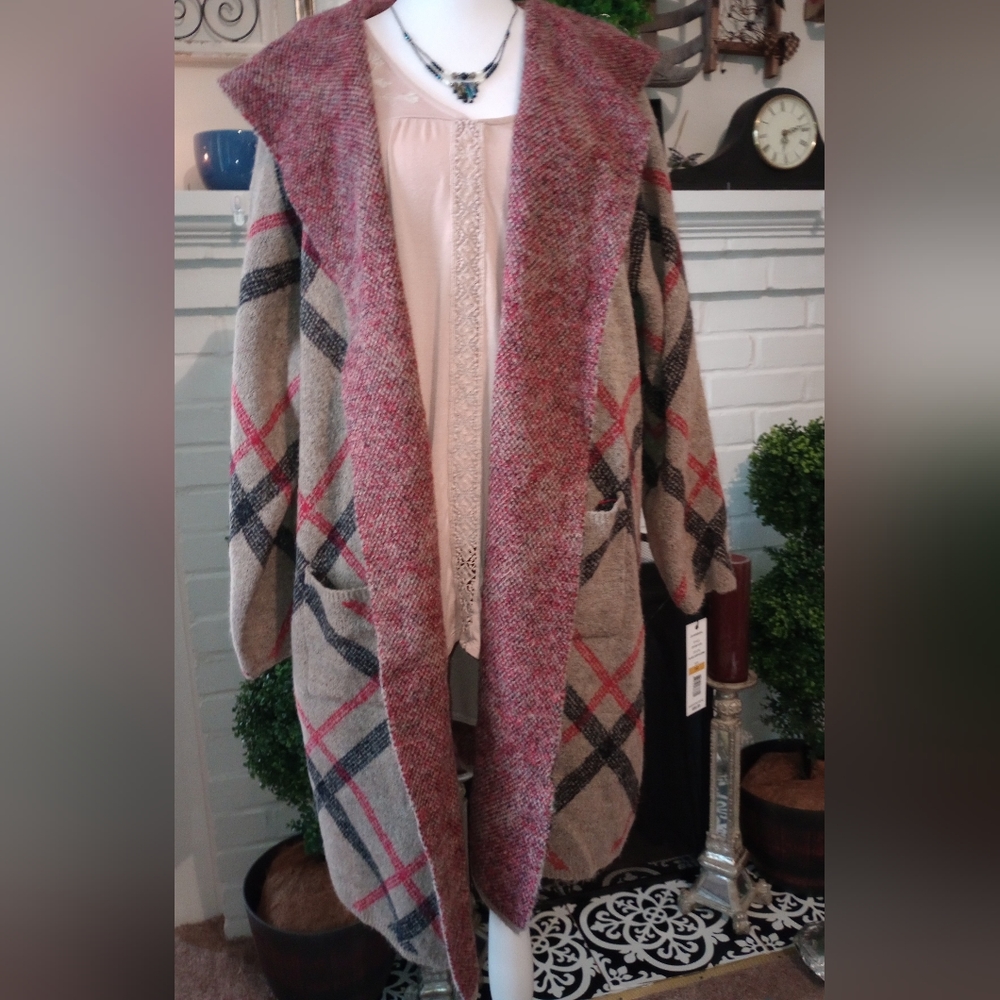 Joseph A Hooded Cardigan